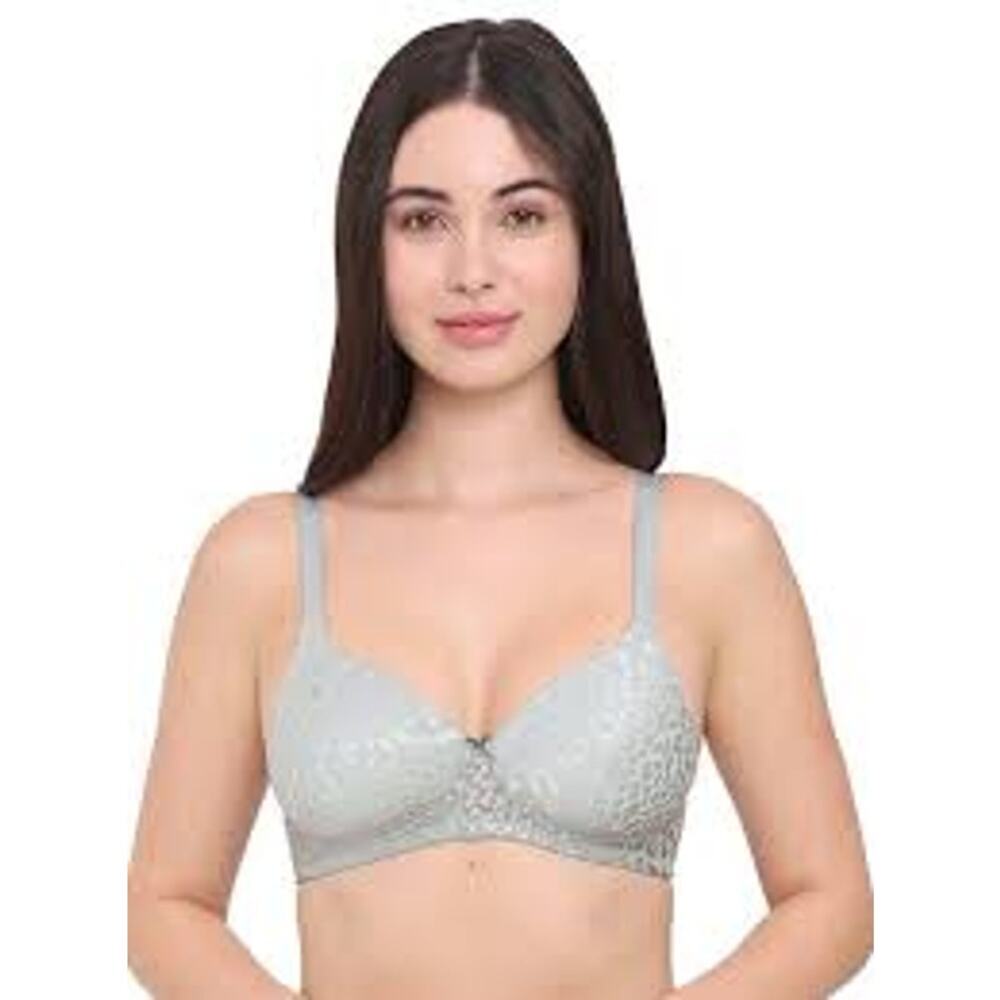 Wacoal T-Shirt Bra Size 40DDD Silver Stretch Back Appeal Wire Full Coverage Cups